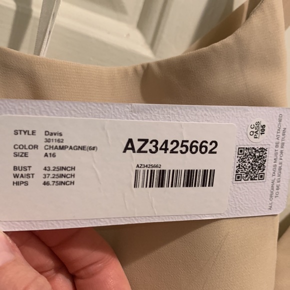 I have two dresses - one with tags and one without. bridesmaids dresses - Picture 5 of 5